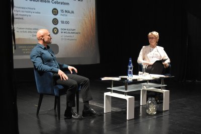 Kupię Twoje cierpienie - spotkanie autorskie z Gabrielem Cebratem